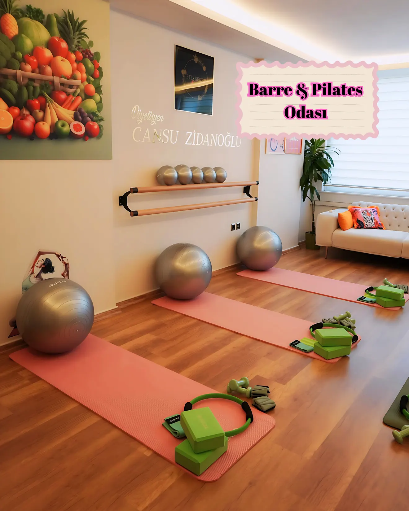 Online barre & mat pilates hizmet görseli