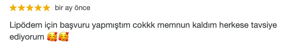 Fit Berry Google danışan yorumu 2